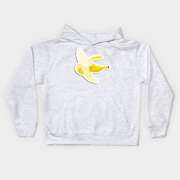 Ripe banana Kids Hoodie by RNko